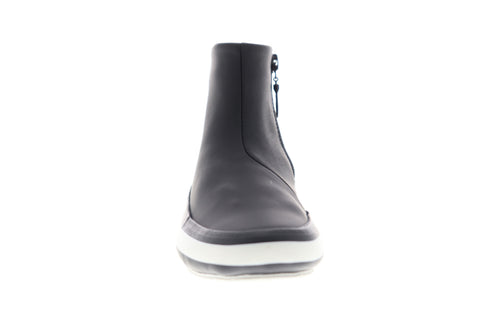 Camper Portol 46622-026 Womens Black Leather High Top Euro Sneakers Shoes