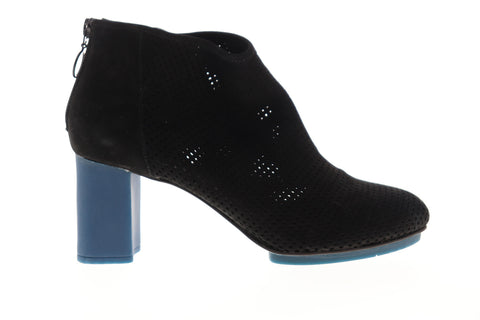 Camper Myriam 46796-025 Womens Black Mesh Zipper Pumps Heels Shoes