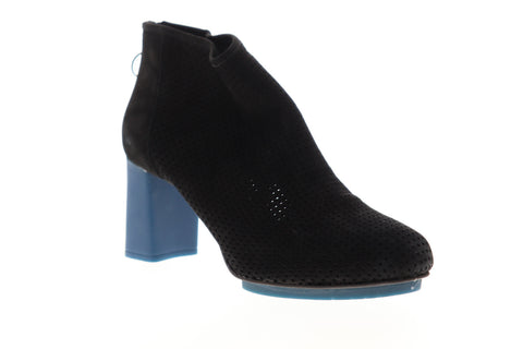 Camper Myriam 46796-025 Womens Black Mesh Zipper Pumps Heels Shoes