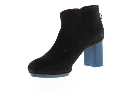 Camper Myriam 46796-025 Womens Black Mesh Zipper Pumps Heels Shoes