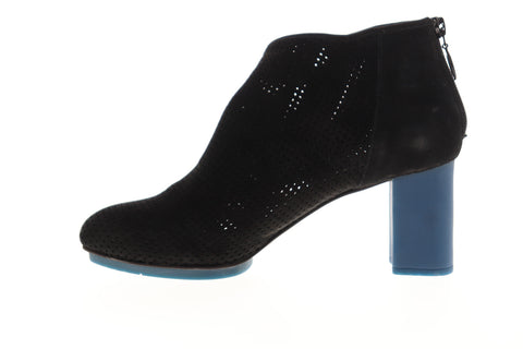 Camper Myriam 46796-025 Womens Black Mesh Zipper Pumps Heels Shoes