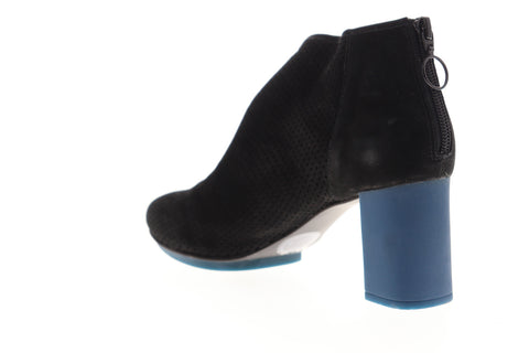 Camper Myriam 46796-025 Womens Black Mesh Zipper Pumps Heels Shoes