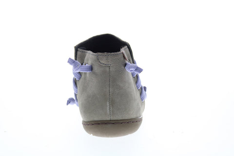 Camper Peu 46824-045 Womens Gray Suede Lace Up Euro Sneakers Shoes