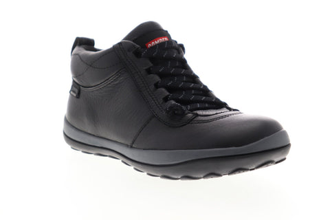 Camper Peu Pista 46829-032 Womens Black Leather Casual Dress Boots Shoes