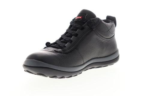 Camper Peu Pista 46829-032 Womens Black Leather Casual Dress Boots Shoes