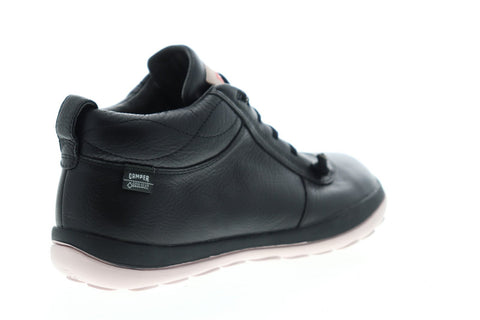 Camper Peu Pista 46829-036 Womens Black Leather Casual Dress Boots Shoes