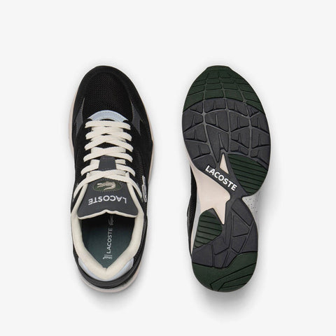 Lacoste Storm 96 Vtg 223 1 SMA Mens Black Leather Lifestyle Sneakers Shoes