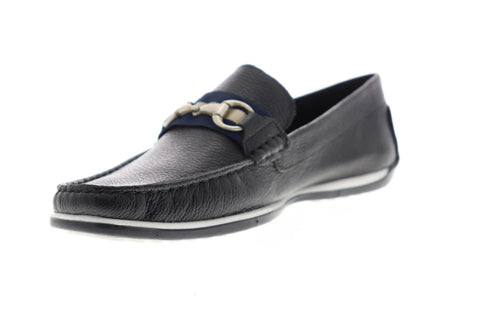 Giorgio Brutini Tiller 479071 Mens Black Leather Slip On Casual Loafers Shoes