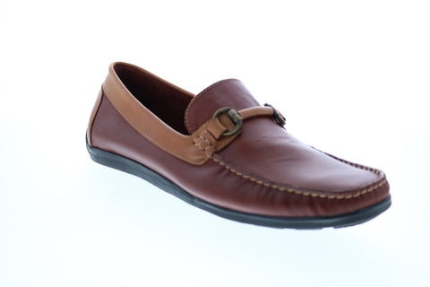 Giorgio Brutini Torino 479324 Mens Gray Loafers & Slip Ons Moccasin Shoes