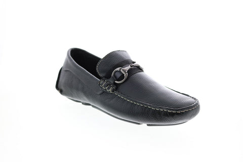 Giorgio Brutini Traveler 479391 Mens Black Leather Loafers Moccasin Shoes