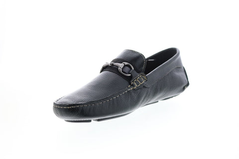 Giorgio Brutini Traveler 479391 Mens Black Leather Loafers Moccasin Shoes