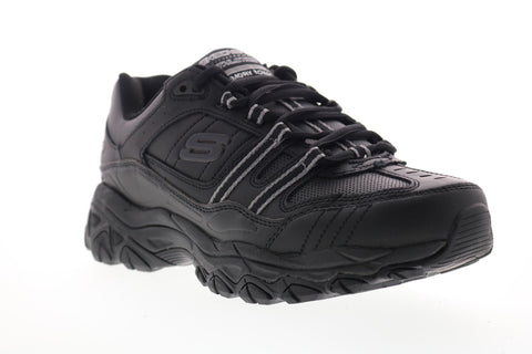 Skechers After Burn Memory Fit Strike On 50122 Mens Black Cross Training Shoes