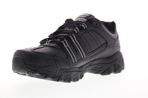 Skechers After Burn Memory Fit Strike On 50122 Mens Black Cross Training Shoes