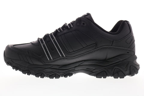 Skechers After Burn Memory Fit Strike On 50122 Mens Black Cross Training Shoes