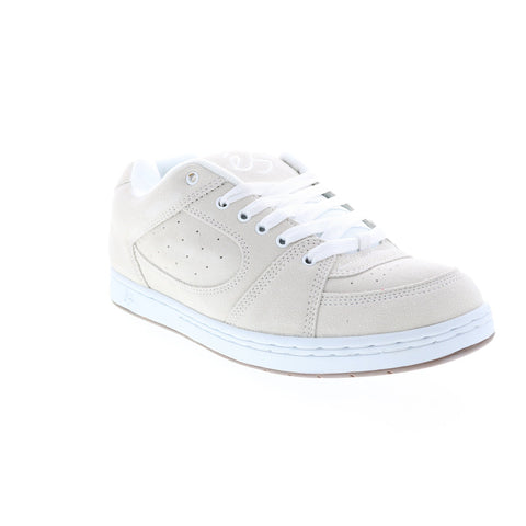 ES Accel OG 5101000139104 Mens Beige Suede Lace Up Skate Sneakers Shoes