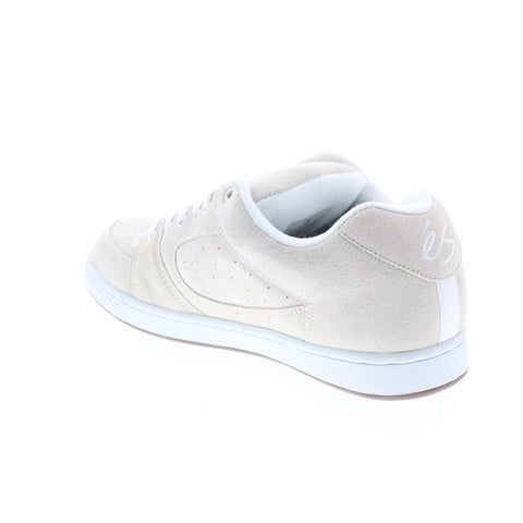 ES Accel OG 5101000139104 Mens Beige Suede Lace Up Skate Sneakers Shoes
