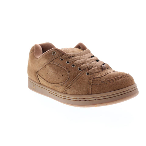 ES Accel OG 5101000139212 Mens Brown Suede Lace Up Skate Sneakers Shoes
