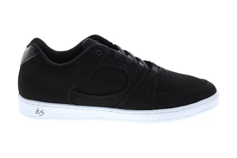 ES Accel Slim 5101000144014 Mens Black Canvas Skate Inspired Sneakers Shoes