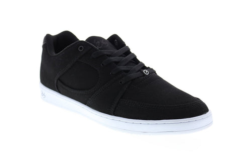 ES Accel Slim 5101000144014 Mens Black Canvas Skate Inspired Sneakers Shoes