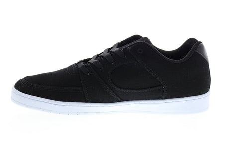 ES Accel Slim 5101000144014 Mens Black Canvas Skate Inspired Sneakers Shoes
