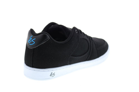 ES Accel Slim 5101000144014 Mens Black Canvas Skate Inspired Sneakers Shoes