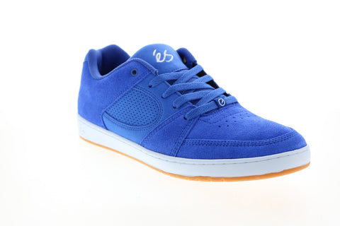 ES Accel Slim 5101000144430 Mens Purple Suede Skate Inspired Sneakers Shoes