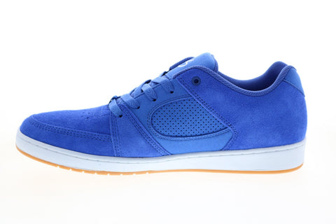 ES Accel Slim 5101000144430 Mens Purple Suede Skate Inspired Sneakers Shoes