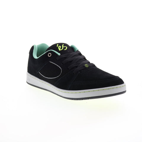ES Accel Slim 5101000144572 Mens Black Canvas Skate Inspired Sneakers Shoes