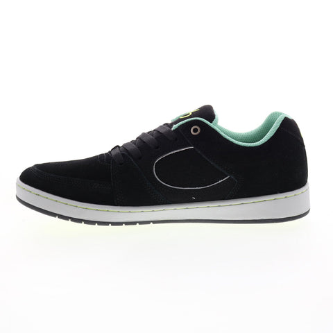 ES Accel Slim 5101000144572 Mens Black Canvas Skate Inspired Sneakers Shoes