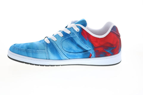 ES Accel Slim 5101000144727 Mens Blue Canvas Skate Inspired Sneakers Shoes