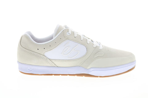 ES Swift 1.5 5101000158105 Mens White Suede Skate Inspired Sneakers Shoes
