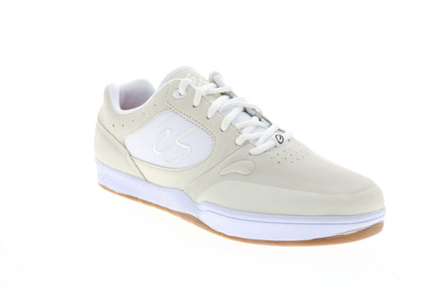 ES Swift 1.5 5101000158105 Mens White Suede Skate Inspired Sneakers Shoes