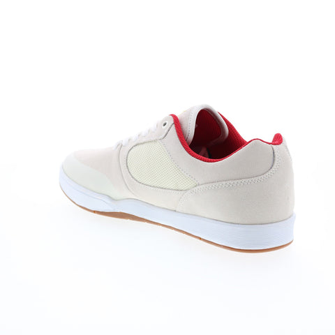 ES Swift 1.5 5101000158173 Mens White Suede Lace Up Skate Sneakers Shoes