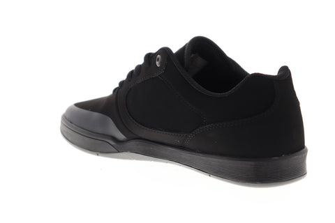 Es Swift 1.5 Mens Black Suede Athletic Lace Up Skate Shoes