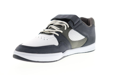 ES Accel Slim Plus 5101000166416 Mens White Blue Athletic Skate Shoes