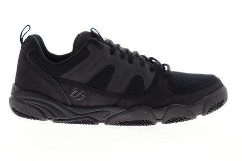 ES Silo 5101000167003 Mens Black Mesh Athletic Lace Up Skate Shoes