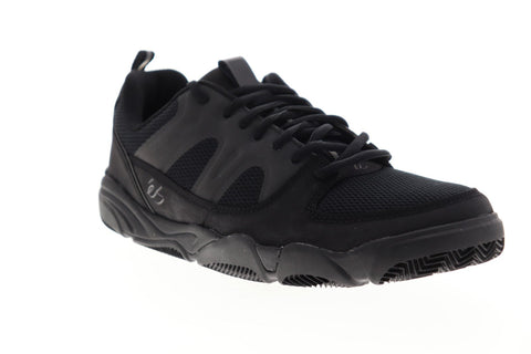 ES Silo 5101000167003 Mens Black Mesh Athletic Lace Up Skate Shoes