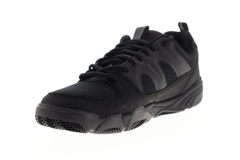 ES Silo 5101000167003 Mens Black Mesh Athletic Lace Up Skate Shoes