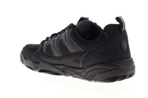 ES Silo 5101000167003 Mens Black Mesh Athletic Lace Up Skate Shoes