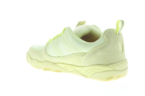 ES Silo 5101000167335 Mens Green Suede Mesh Athletic Lace Up Skate Shoes