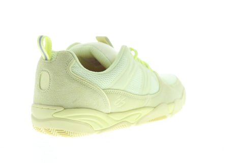 ES Silo 5101000167335 Mens Green Suede Mesh Athletic Lace Up Skate Shoes