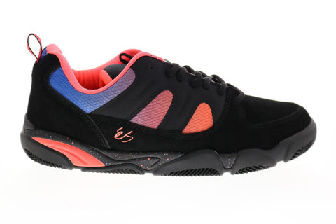ES Silo 5101000167550 Mens Black Suede Skate Inspired Sneakers Shoes