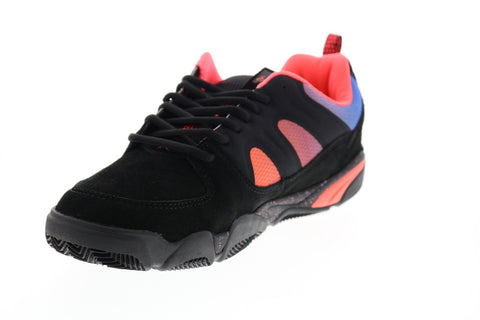 ES Silo 5101000167550 Mens Black Suede Skate Inspired Sneakers Shoes