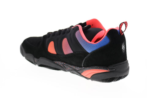 ES Silo 5101000167550 Mens Black Suede Skate Inspired Sneakers Shoes