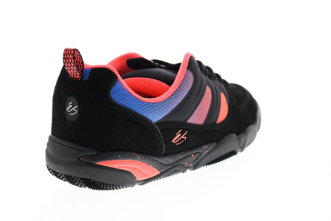 ES Silo 5101000167550 Mens Black Suede Skate Inspired Sneakers Shoes