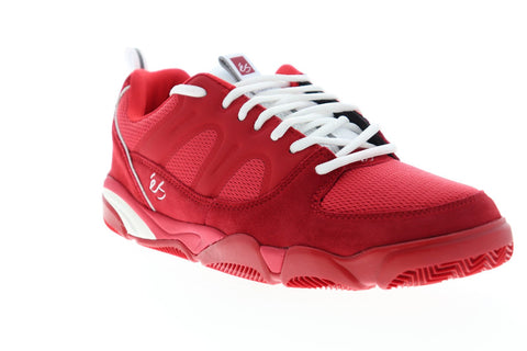 ES Silo 5101000167600 Mens Red Mesh Athletic Lace Up Skate Shoes