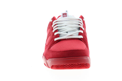 ES Silo 5101000167600 Mens Red Mesh Athletic Lace Up Skate Shoes