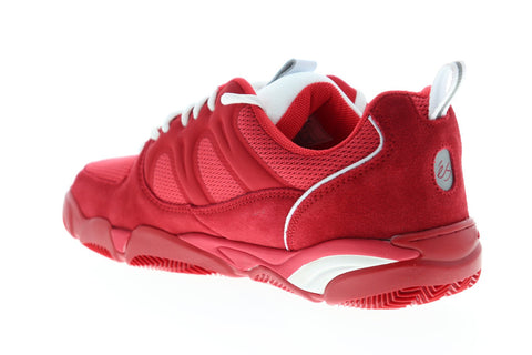 ES Silo 5101000167600 Mens Red Mesh Athletic Lace Up Skate Shoes
