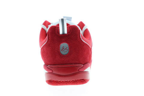 ES Silo 5101000167600 Mens Red Mesh Athletic Lace Up Skate Shoes