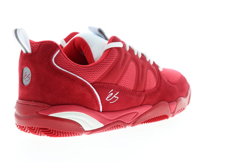ES Silo 5101000167600 Mens Red Mesh Athletic Lace Up Skate Shoes